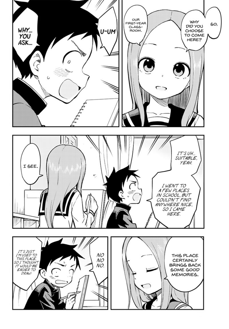 Karakai Jouzu No Takagi San Chapter 159a Page 15