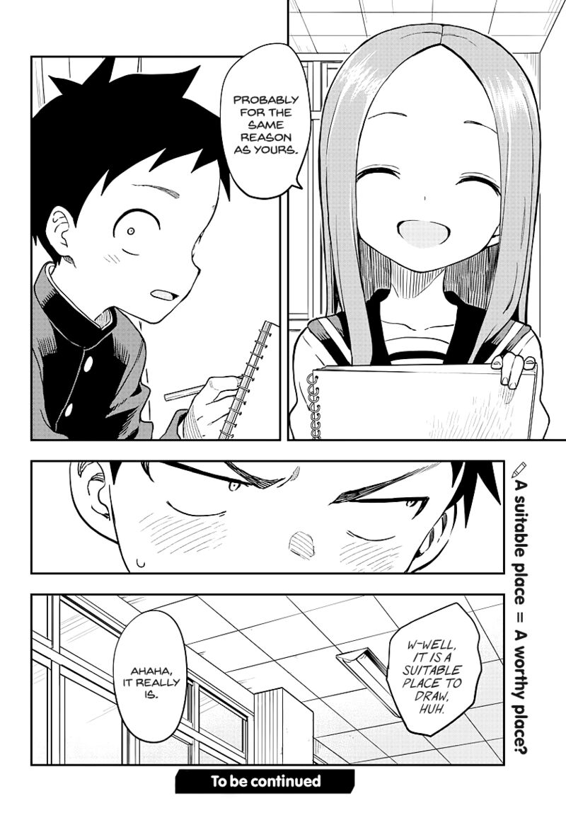 Karakai Jouzu No Takagi San Chapter 159a Page 17