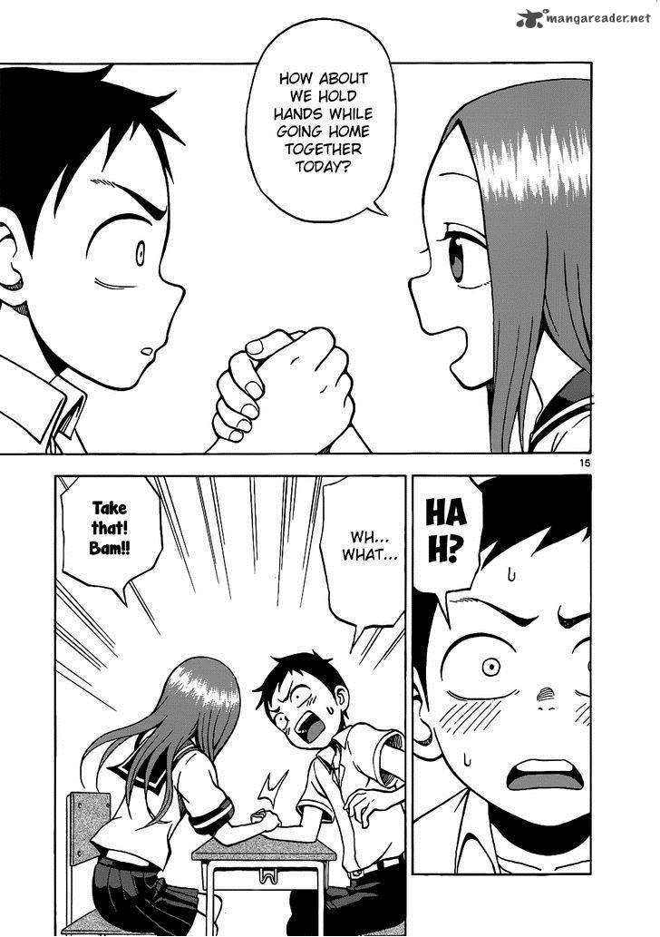 Karakai Jouzu No Takagi San Chapter 16 Page 16