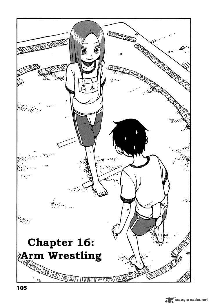 Karakai Jouzu No Takagi San Chapter 16 Page 2