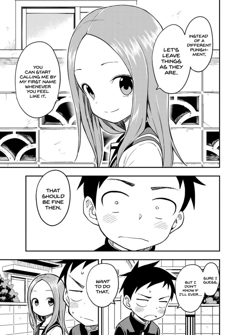 Karakai Jouzu No Takagi San Chapter 161 Page 14