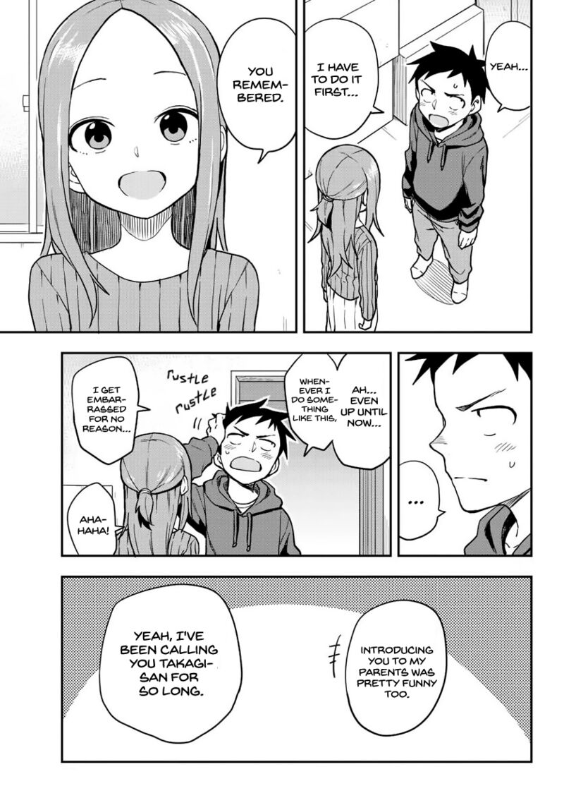 Karakai Jouzu No Takagi San Chapter 161 Page 16