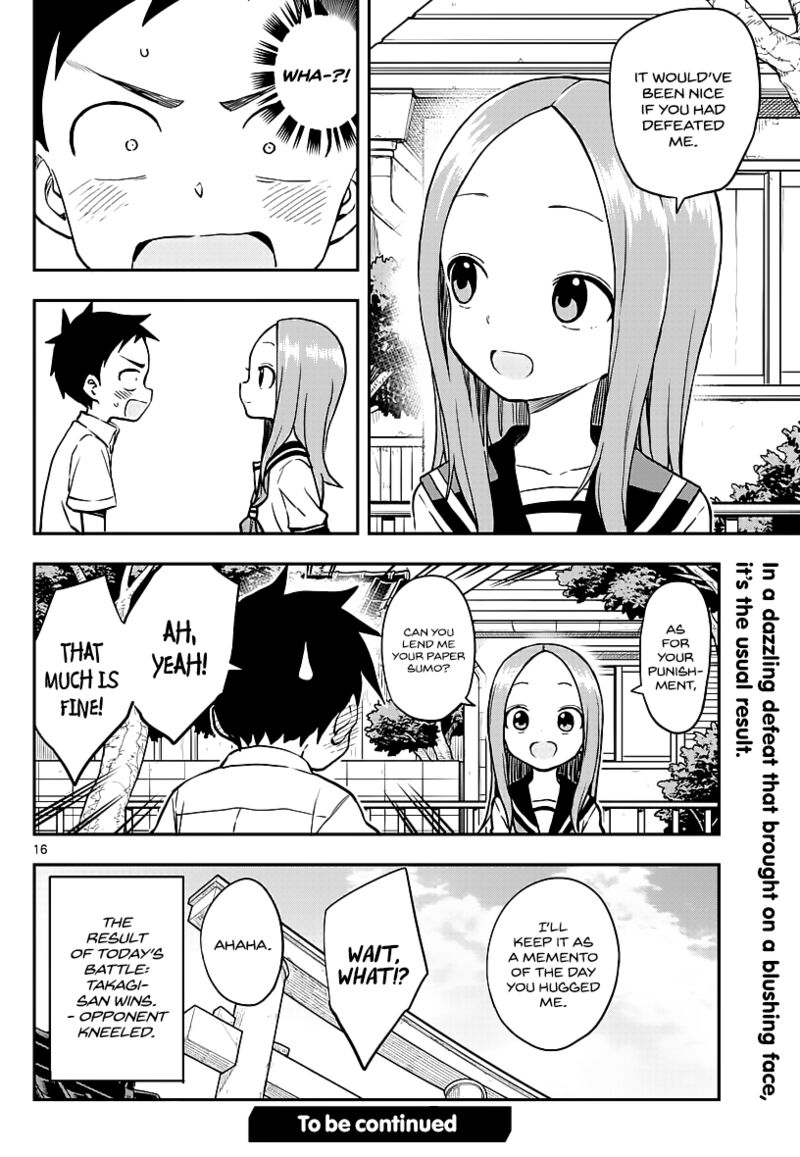 Karakai Jouzu No Takagi San Chapter 162 Page 19