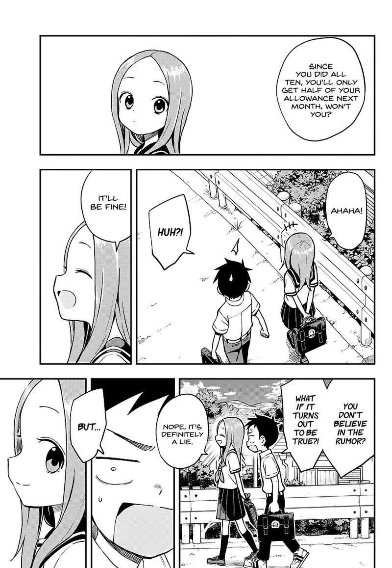 Karakai Jouzu No Takagi San Chapter 164 Page 15