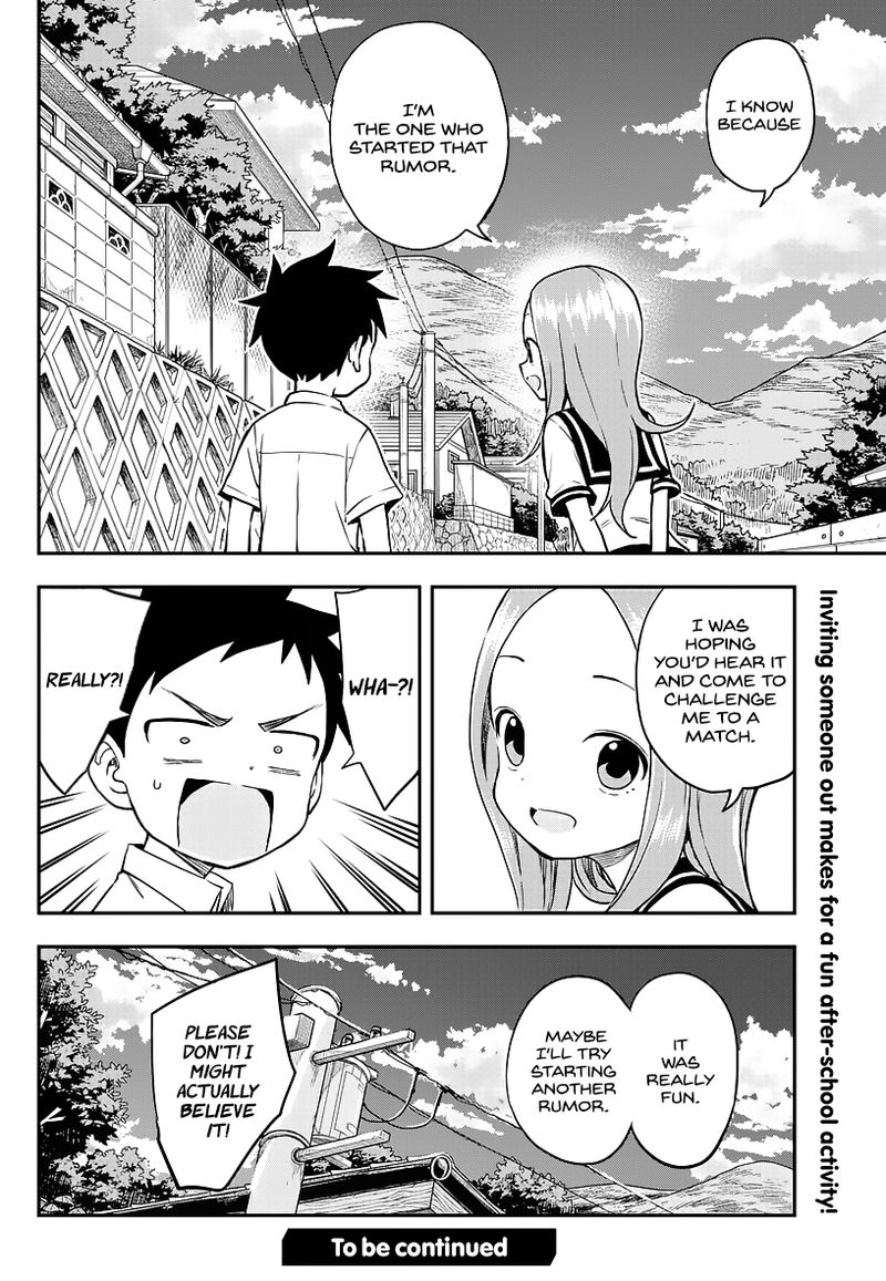 Karakai Jouzu No Takagi San Chapter 164 Page 16