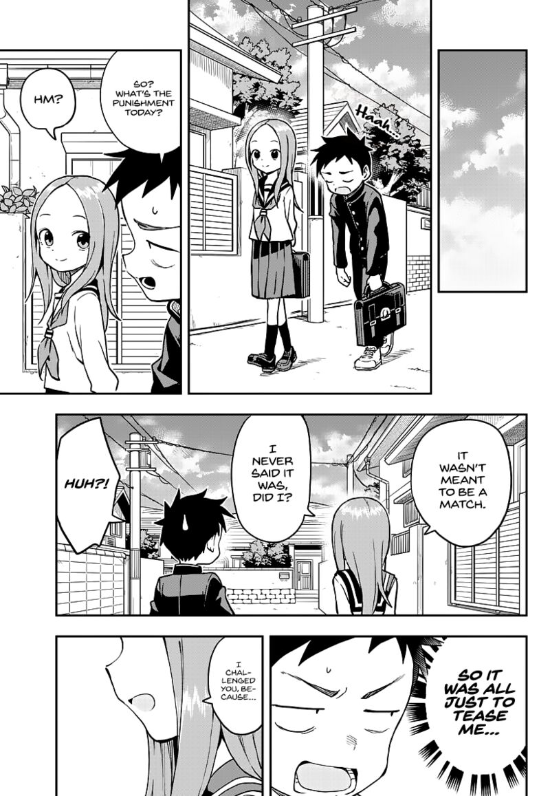 Karakai Jouzu No Takagi San Chapter 165 Page 9