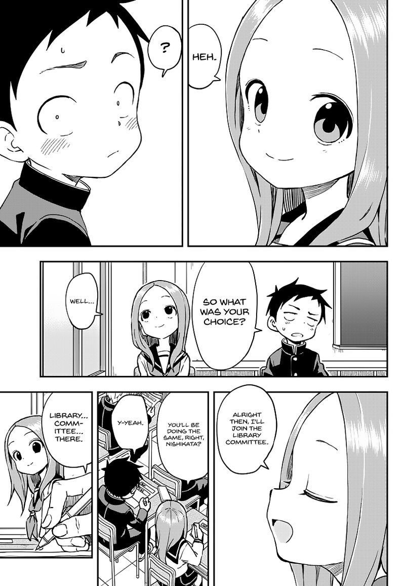 Karakai Jouzu No Takagi San Chapter 166 Page 17