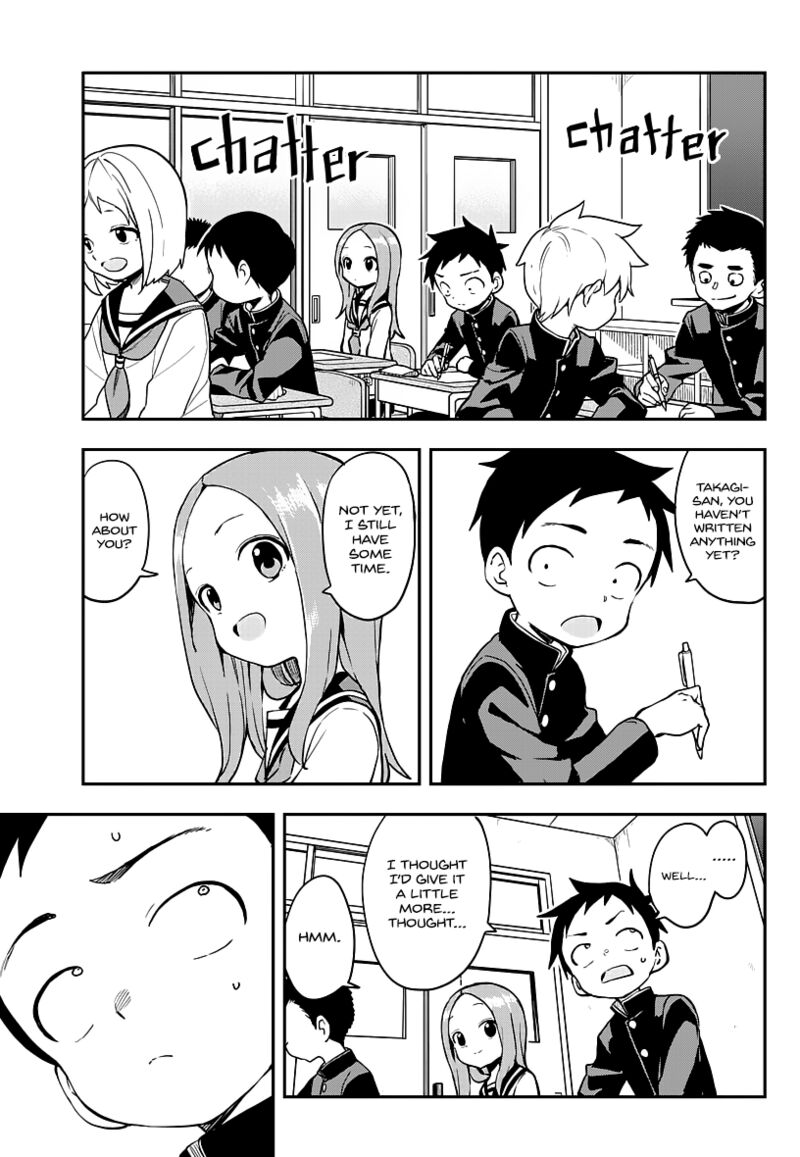 Karakai Jouzu No Takagi San Chapter 166 Page 9