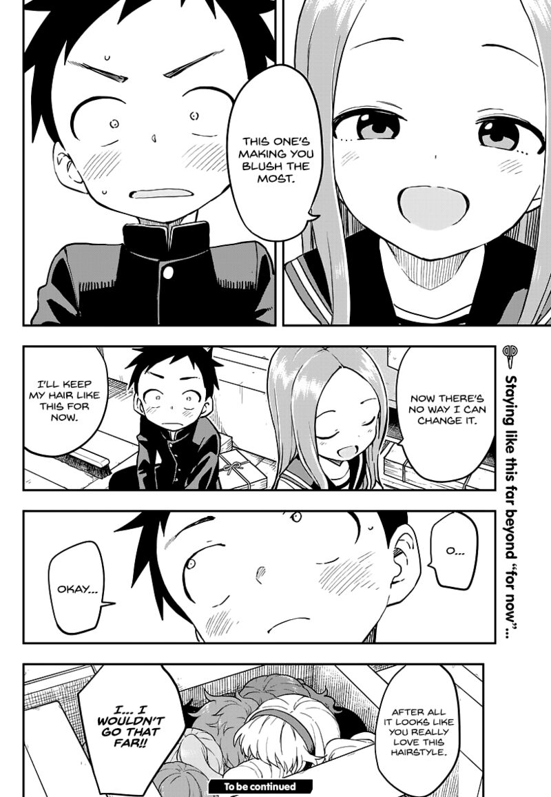 Karakai Jouzu No Takagi San Chapter 167 Page 16