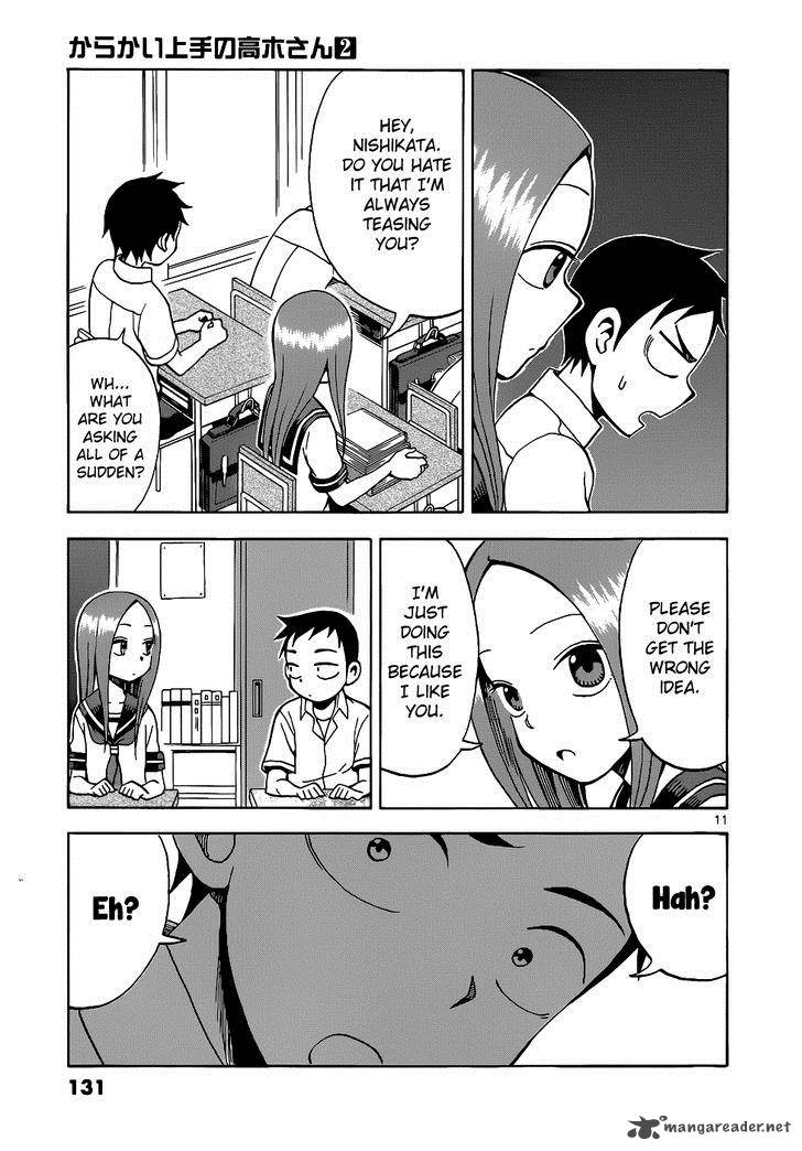 Karakai Jouzu No Takagi San Chapter 17 Page 12