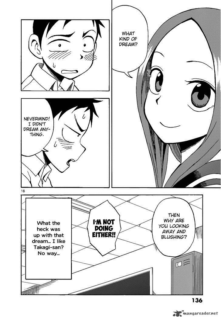 Karakai Jouzu No Takagi San Chapter 17 Page 17