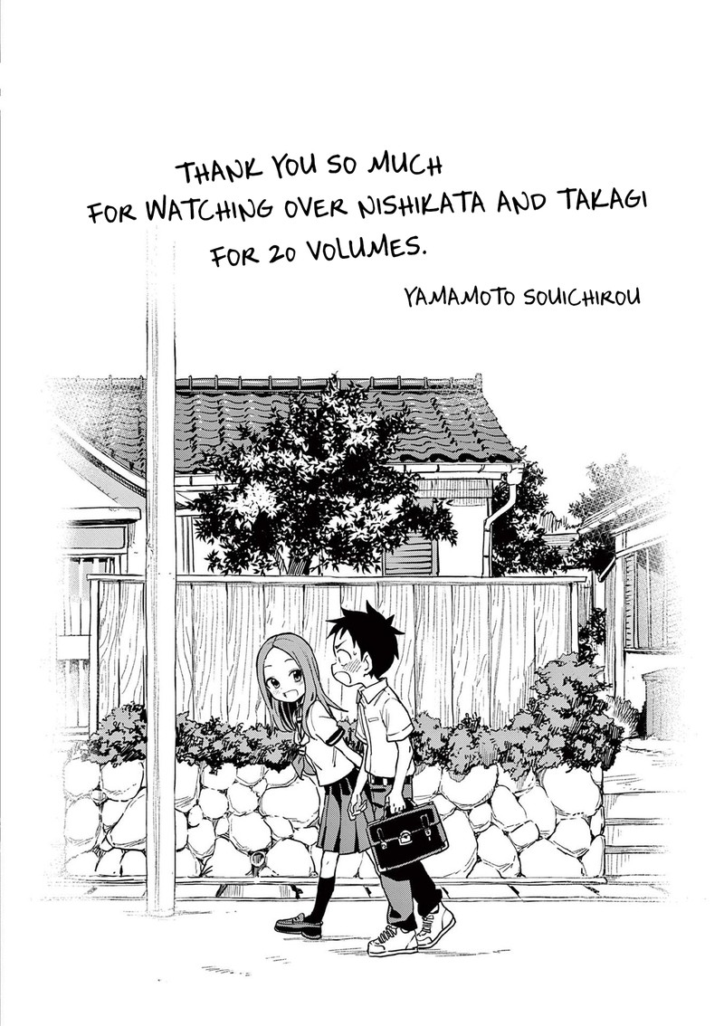 Karakai Jouzu No Takagi San Chapter 177e Page 8