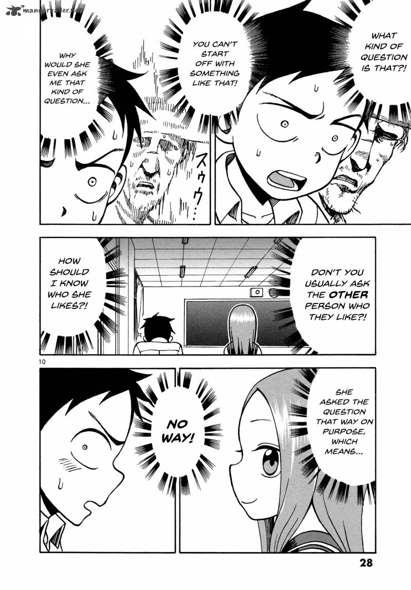 Karakai Jouzu No Takagi San Chapter 19 Page 10