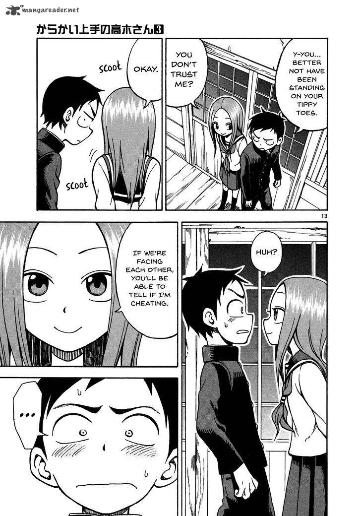 Karakai Jouzu No Takagi San Chapter 20 Page 13