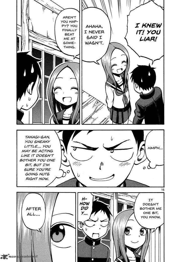 Karakai Jouzu No Takagi San Chapter 20 Page 15