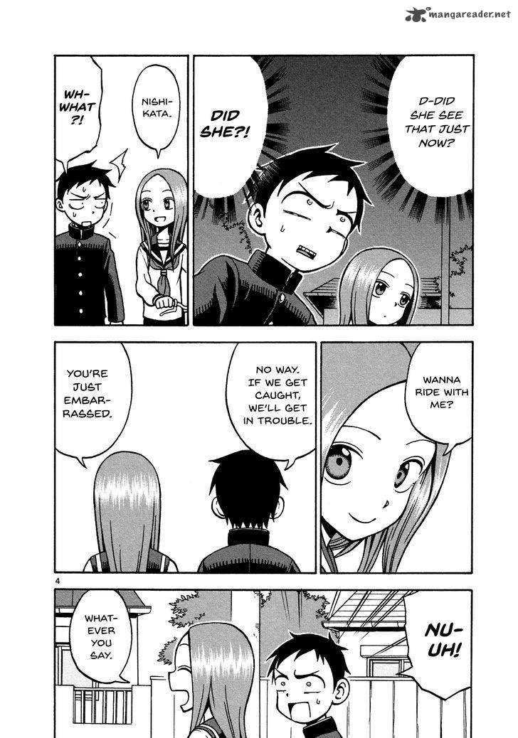 Karakai Jouzu No Takagi San Chapter 20 Page 4