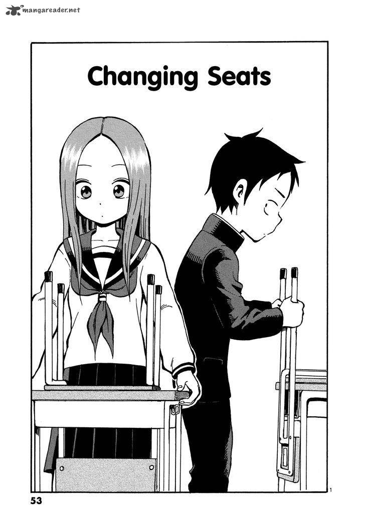 Karakai Jouzu No Takagi San Chapter 21 Page 1