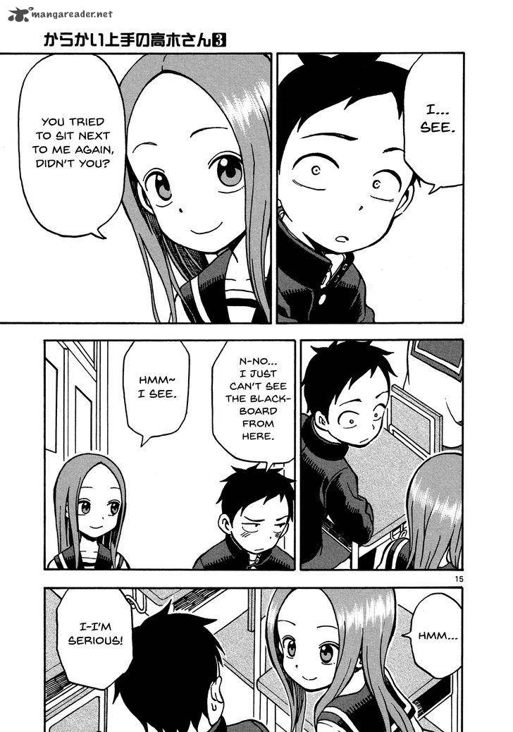 Karakai Jouzu No Takagi San Chapter 21 Page 15