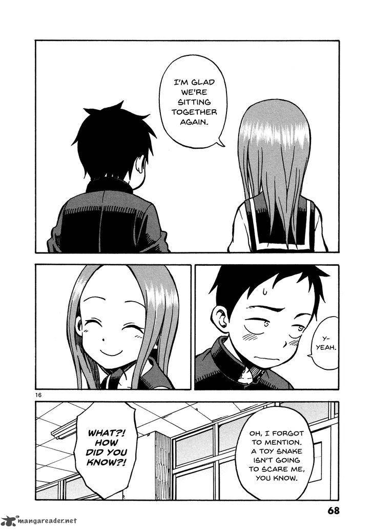 Karakai Jouzu No Takagi San Chapter 21 Page 16