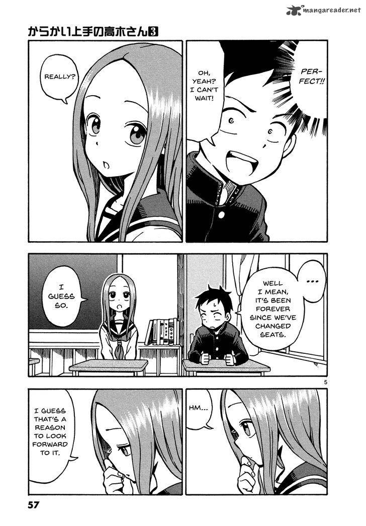 Karakai Jouzu No Takagi San Chapter 21 Page 5