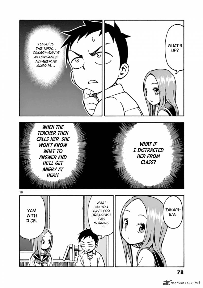 Karakai Jouzu No Takagi San Chapter 22 Page 11