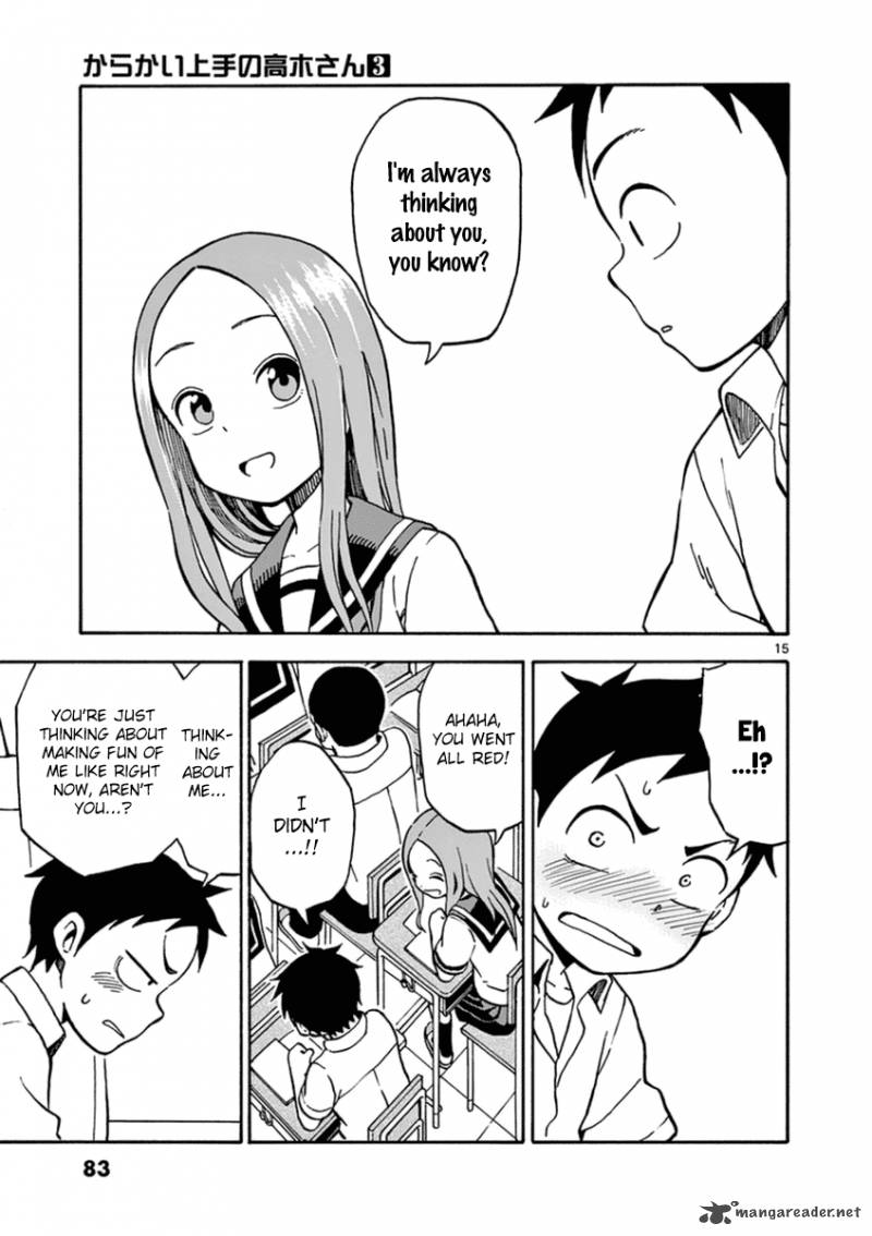 Karakai Jouzu No Takagi San Chapter 22 Page 16