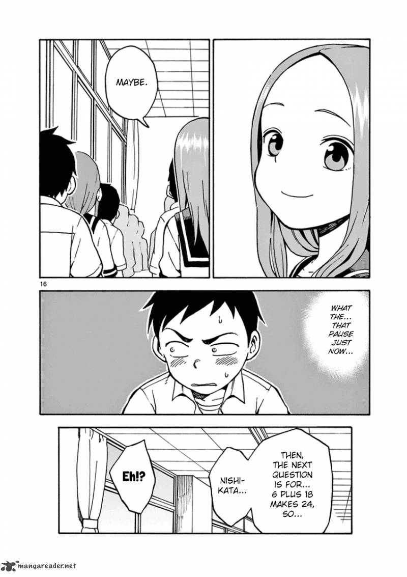 Karakai Jouzu No Takagi San Chapter 22 Page 17