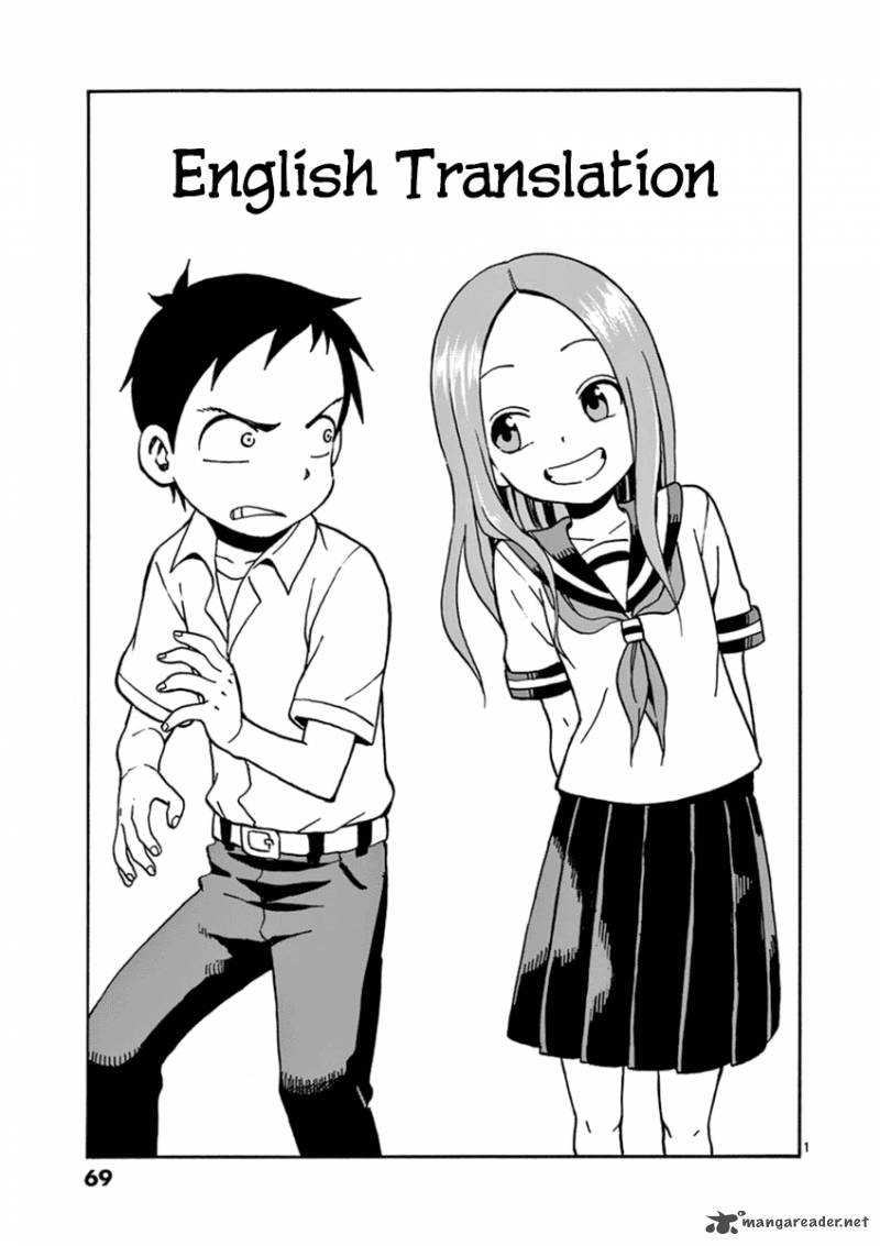 Karakai Jouzu No Takagi San Chapter 22 Page 2