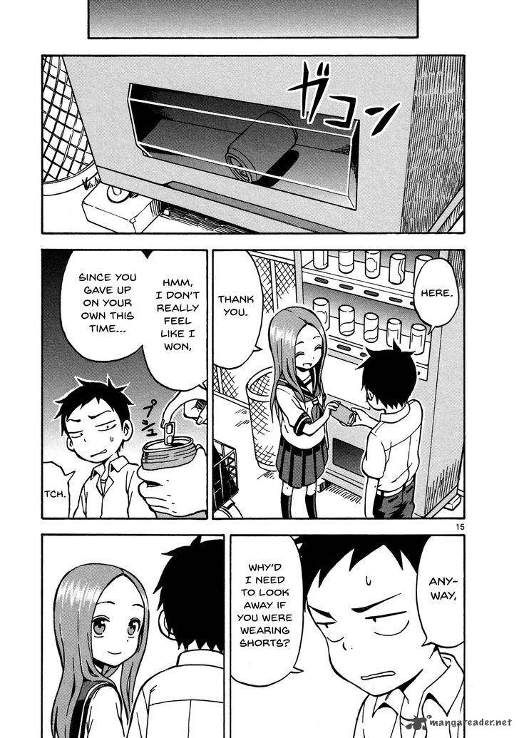 Karakai Jouzu No Takagi San Chapter 23 Page 15