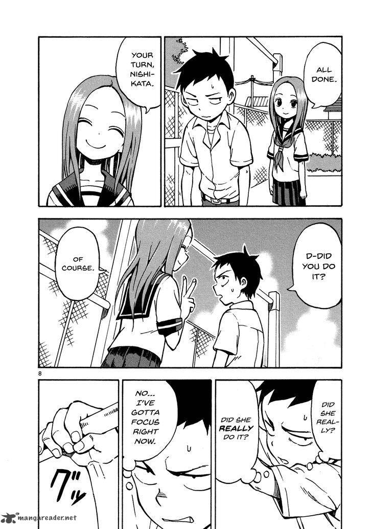 Karakai Jouzu No Takagi San Chapter 23 Page 8