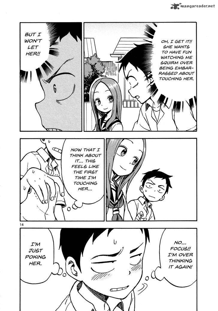 Karakai Jouzu No Takagi San Chapter 24 Page 14
