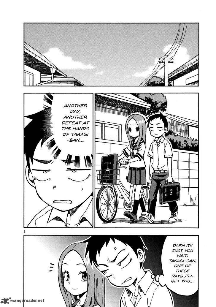 Karakai Jouzu No Takagi San Chapter 24 Page 2