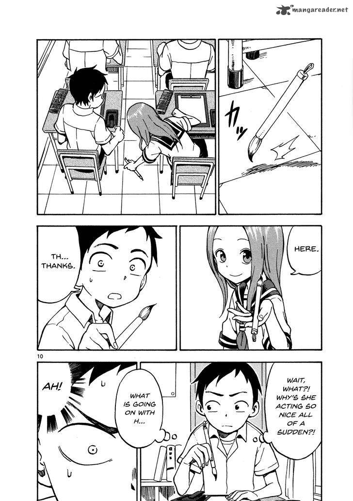 Karakai Jouzu No Takagi San Chapter 25 Page 10