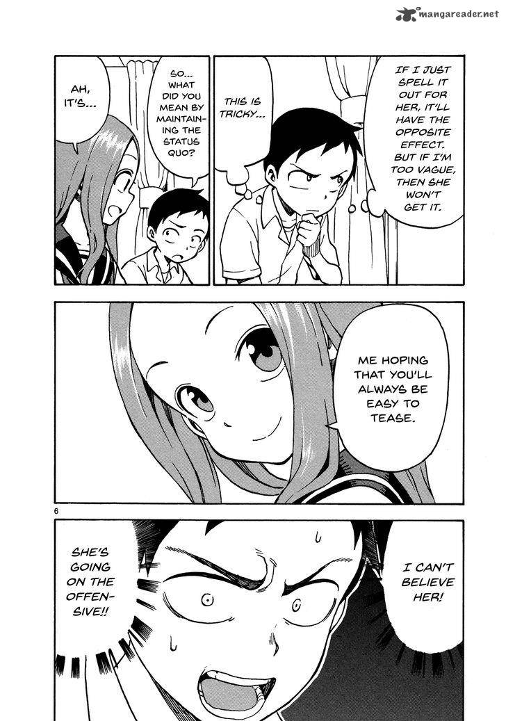 Karakai Jouzu No Takagi San Chapter 25 Page 6