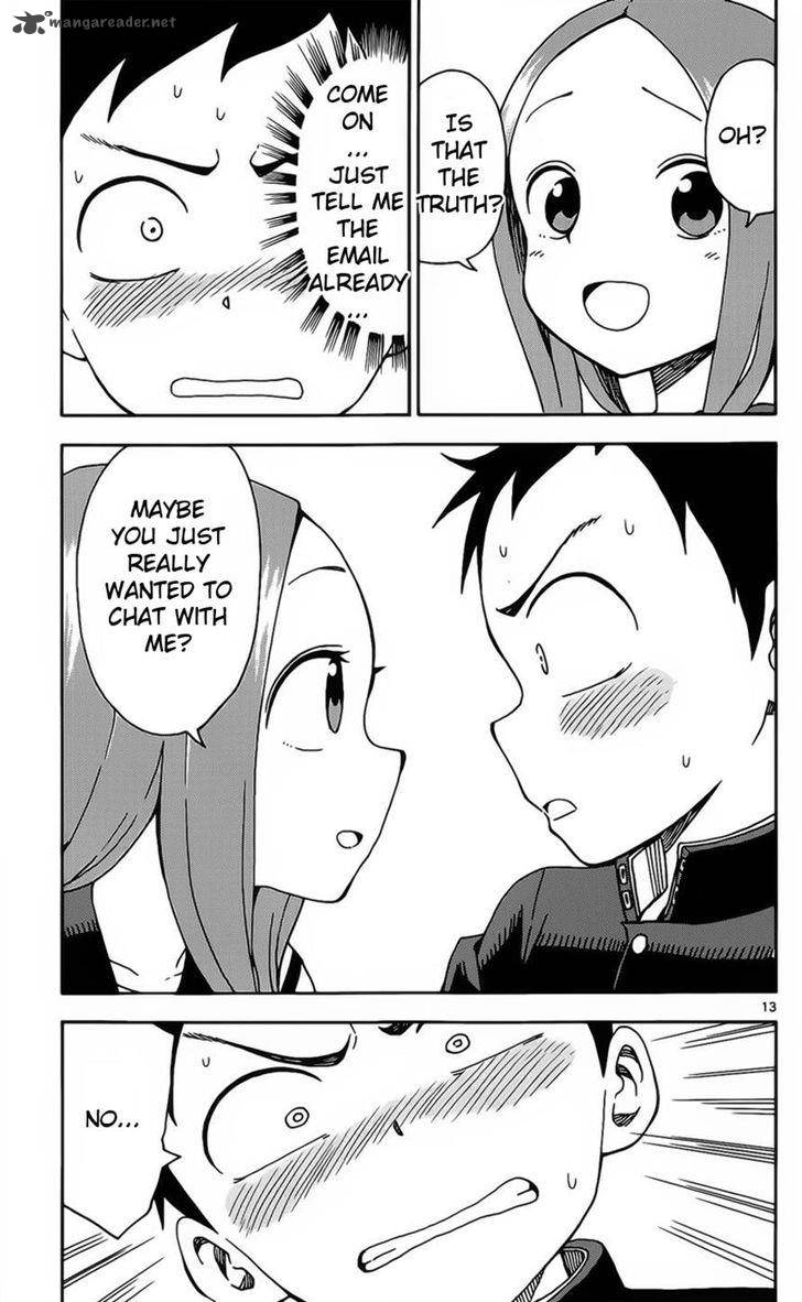 Karakai Jouzu No Takagi San Chapter 27 Page 14