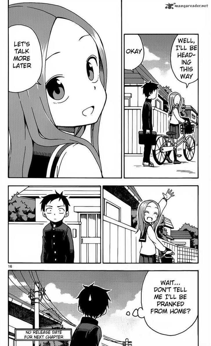 Karakai Jouzu No Takagi San Chapter 27 Page 17