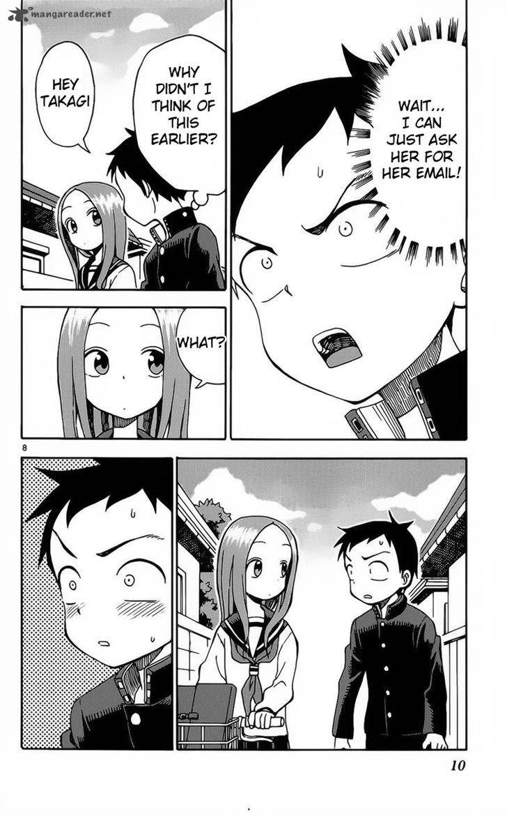 Karakai Jouzu No Takagi San Chapter 27 Page 9