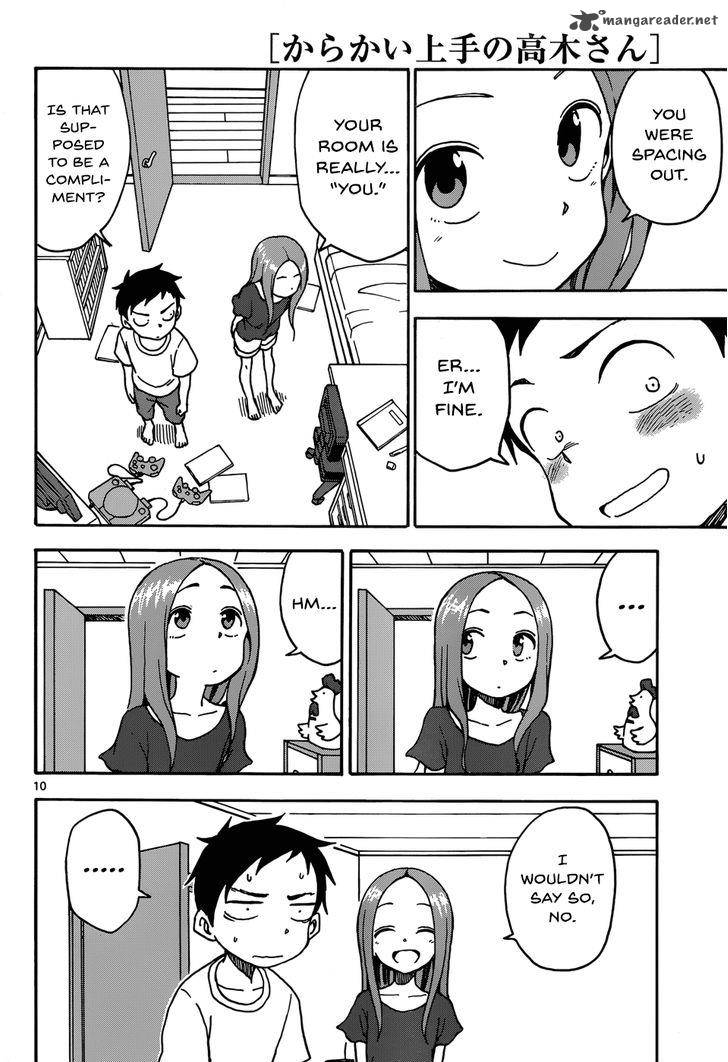 Karakai Jouzu No Takagi San Chapter 28 Page 10