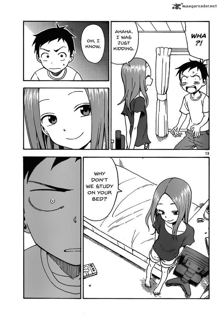 Karakai Jouzu No Takagi San Chapter 28 Page 13