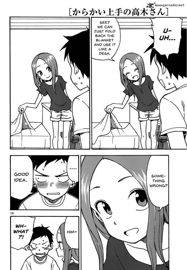 Karakai Jouzu No Takagi San Chapter 28 Page 14