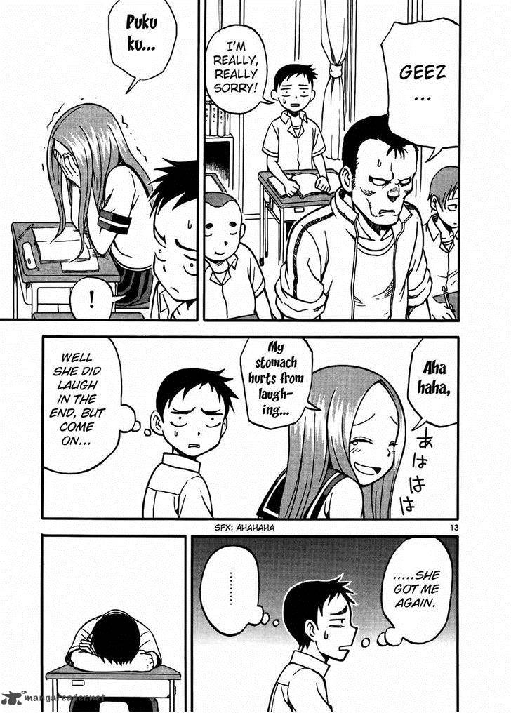 Karakai Jouzu No Takagi San Chapter 3 Page 13