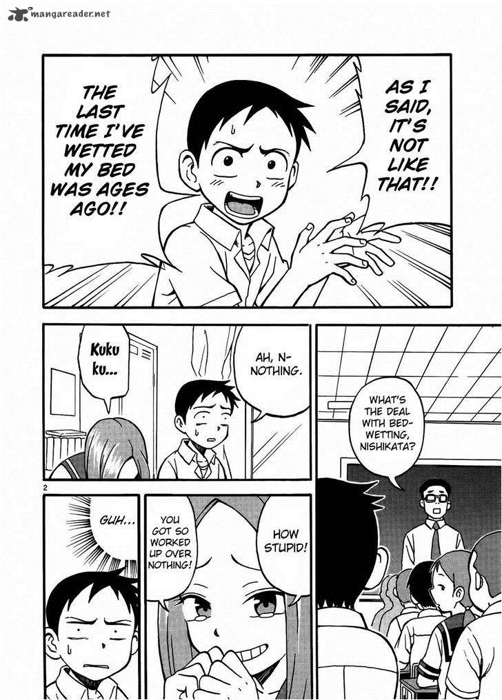 Karakai Jouzu No Takagi San Chapter 3 Page 2