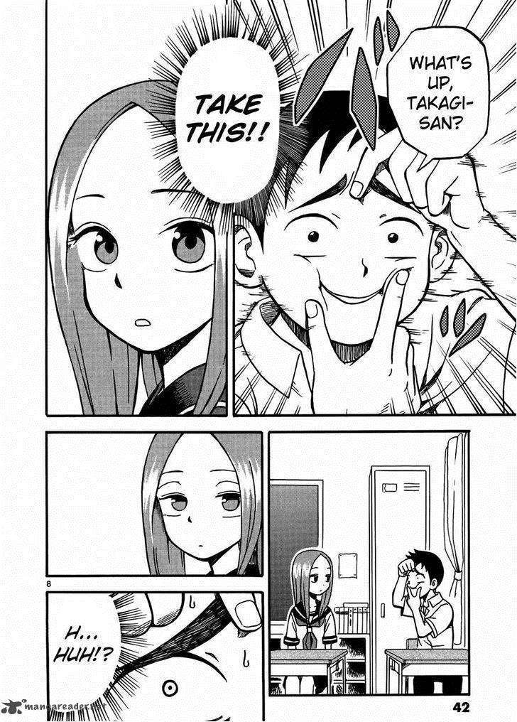 Karakai Jouzu No Takagi San Chapter 3 Page 8