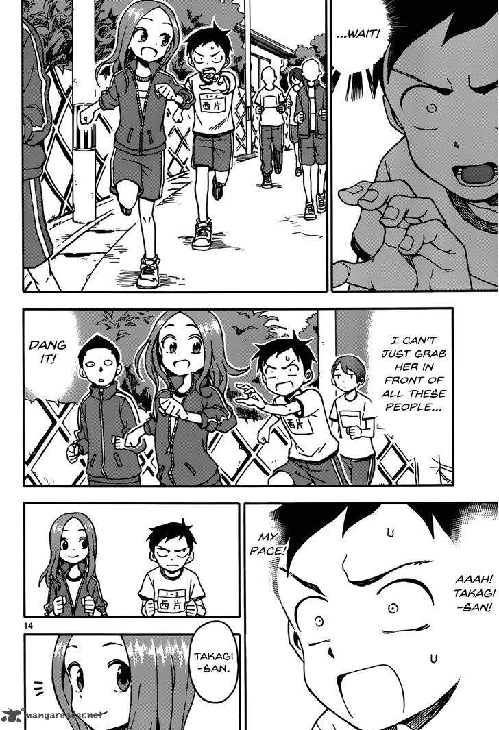 Karakai Jouzu No Takagi San Chapter 30 Page 14