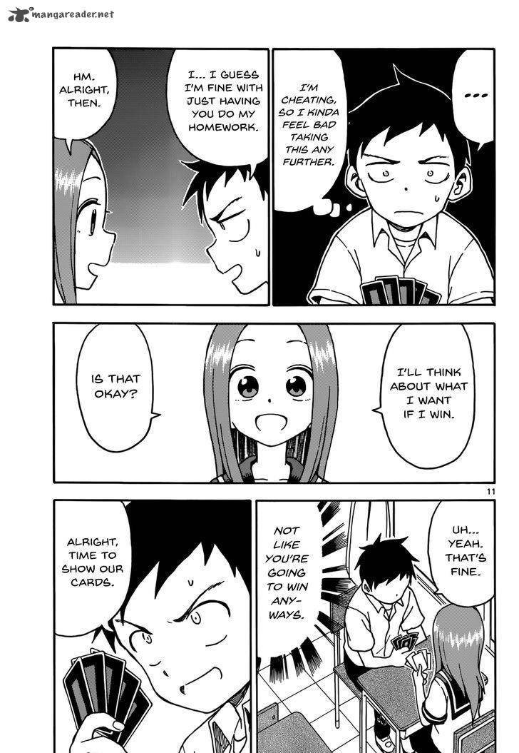 Karakai Jouzu No Takagi San Chapter 33 Page 11