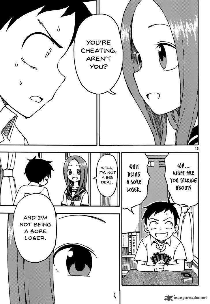 Karakai Jouzu No Takagi San Chapter 33 Page 13