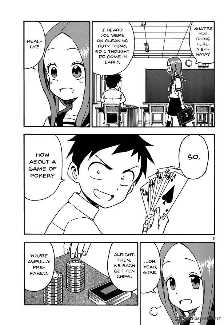 Karakai Jouzu No Takagi San Chapter 33 Page 3