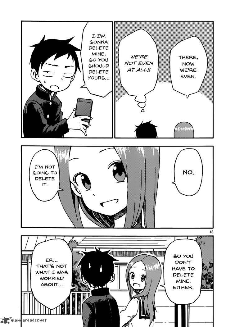 Karakai Jouzu No Takagi San Chapter 34 Page 13