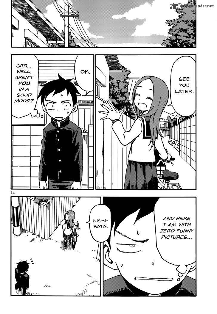 Karakai Jouzu No Takagi San Chapter 34 Page 14