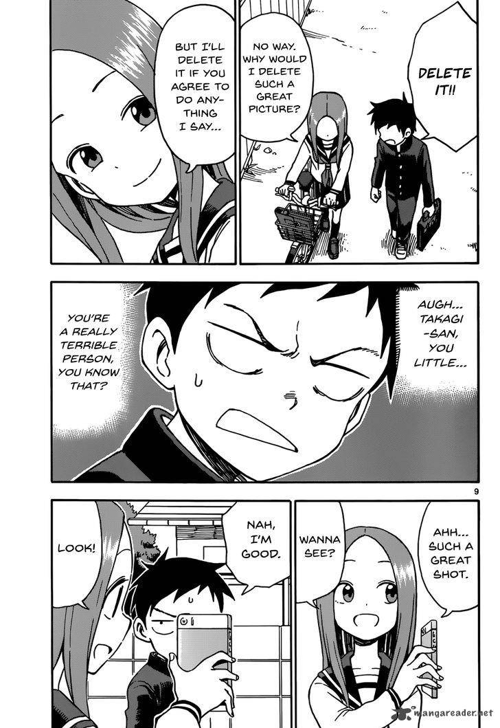 Karakai Jouzu No Takagi San Chapter 34 Page 9